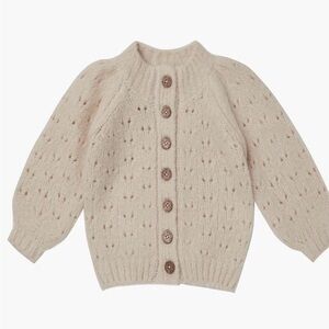 Rylee + Cru Tulip Cream Knit Cardigan